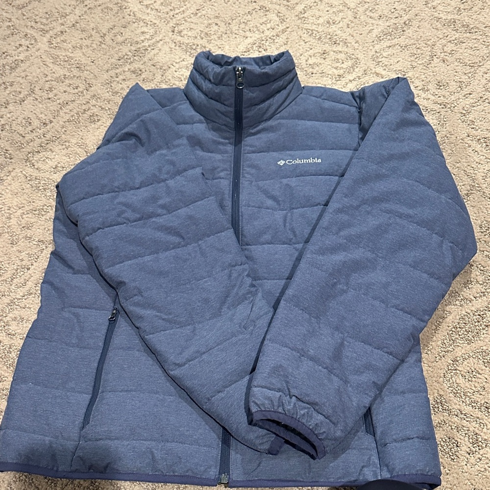 Women’s Columbia Steel Blue Quilted Jacket - Picture 3 of 6